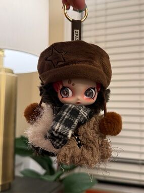 NIB Owen street youngster ‘Barista.’ 
Skullpanda like doll, dual (moving) eyes